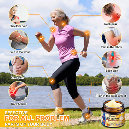 Official Store:Aetheris™ Bee Venom Instant Ultra Strength Pain Relief Therapy Cream(Specially for older adults & AAOS recommends)🔥